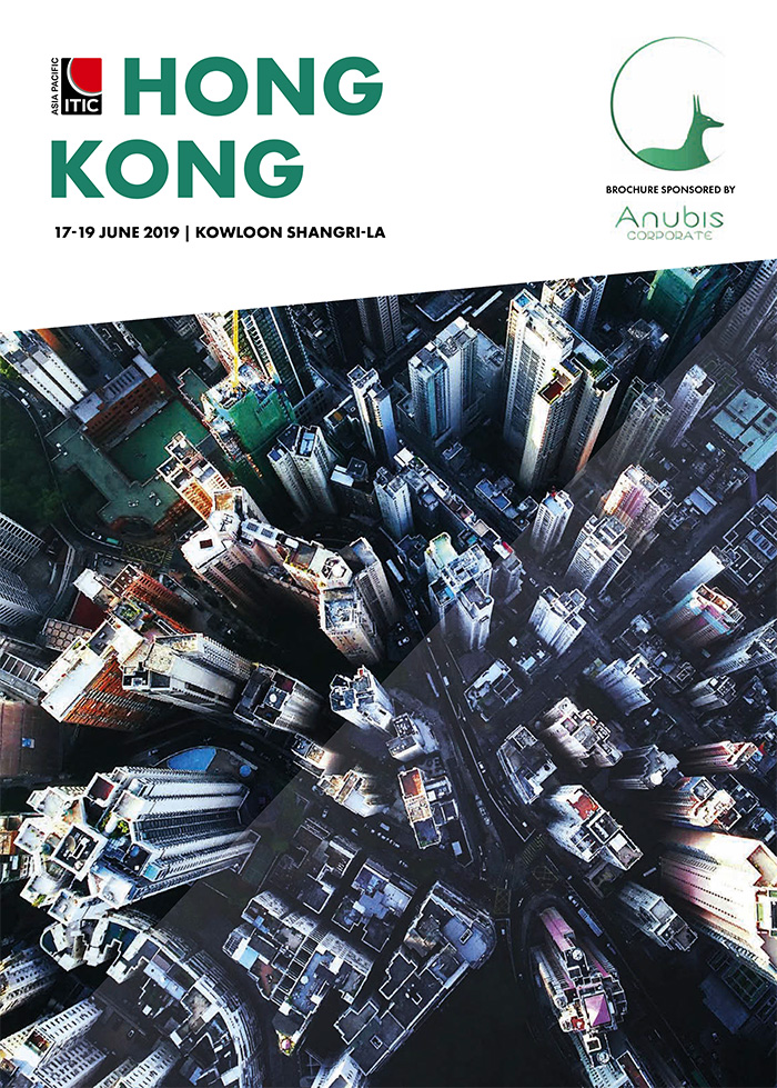 Front page image of the ITIC APAC 2019 brochure.