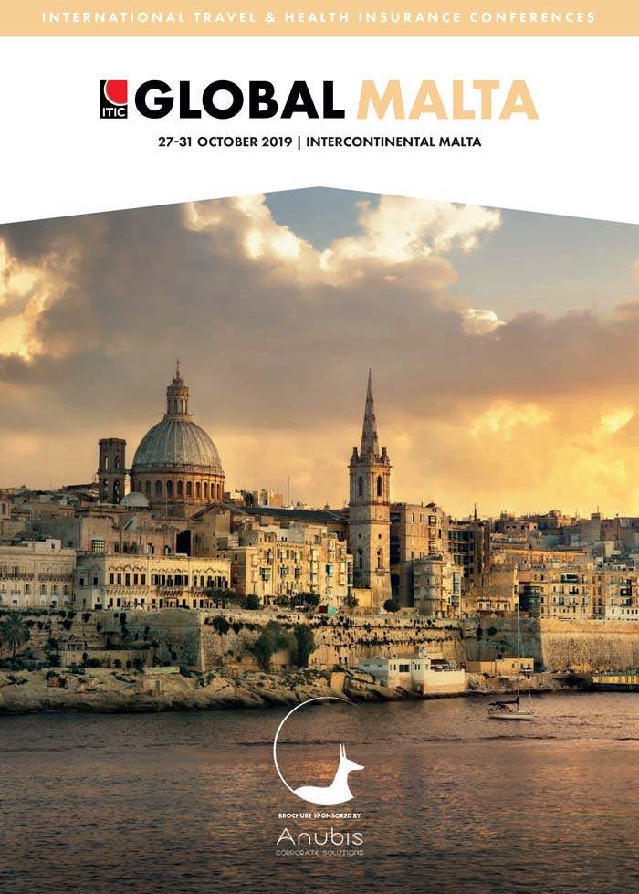 Front page image of the ITIC Global 2019 brochure.