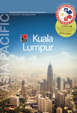 Front page image of the ITIC APAC 2013 brochure.