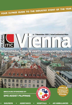 Front page image of the ITIC Global 2013 brochure.