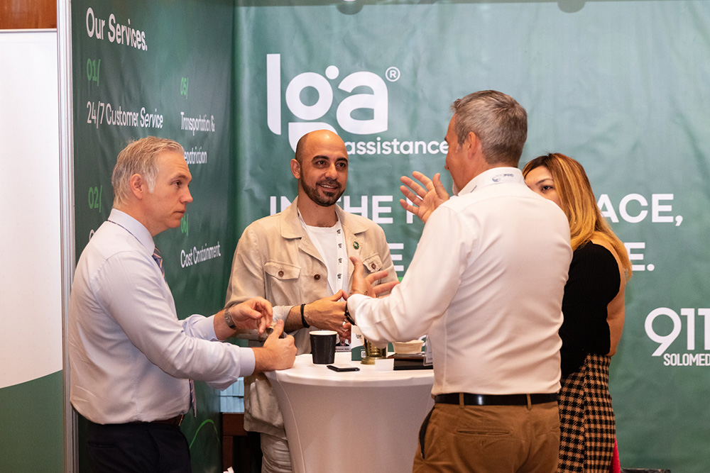 Exhibition at ITIC MEA International Travel & Health Insurance
